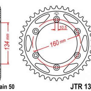 JTR 1306 Z40 LANAČANIK STRAŽNJ