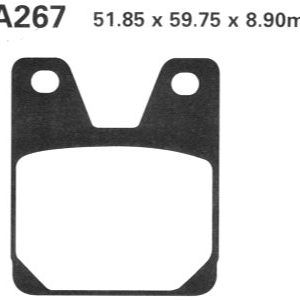 FA267 EBC DISK PLOČICE