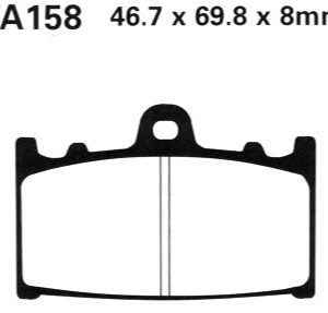 FA158 EBC DISK PLOČICE