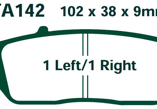 SFA142HH EBC DISK PLOČICE