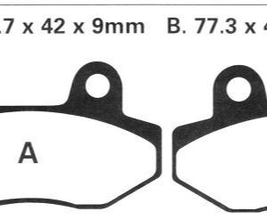 FA228 EBC DISK PLOČICE