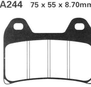 FA244 EBC DISK PLOČICE