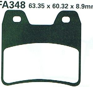 FA348 EBC DISK PLOČICE